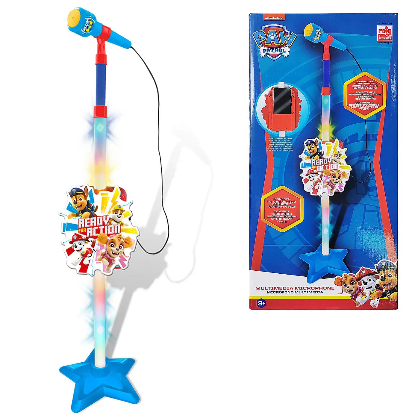 Reig | Paw Patrol Microphone with Stand