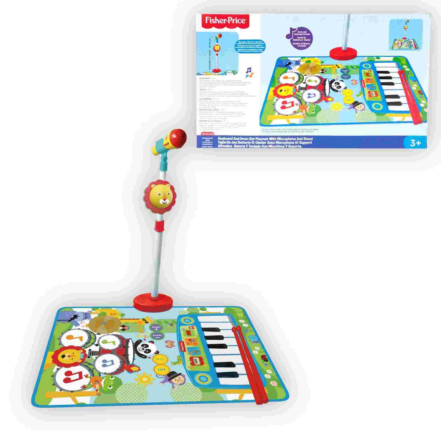 Reig | Fisher Price 3-in-1 Playmat