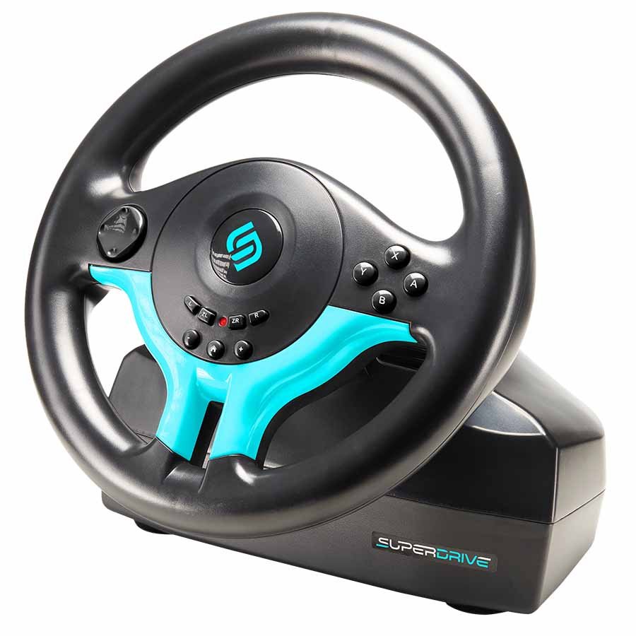 Superdrive | SV250-S Steering Wheel for Switch 2 & Switch Blue