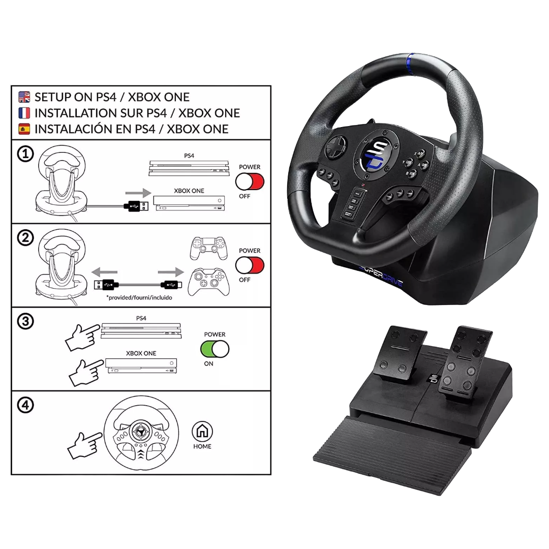 Superdrive | SV750 Drive Pro Steering Wheel