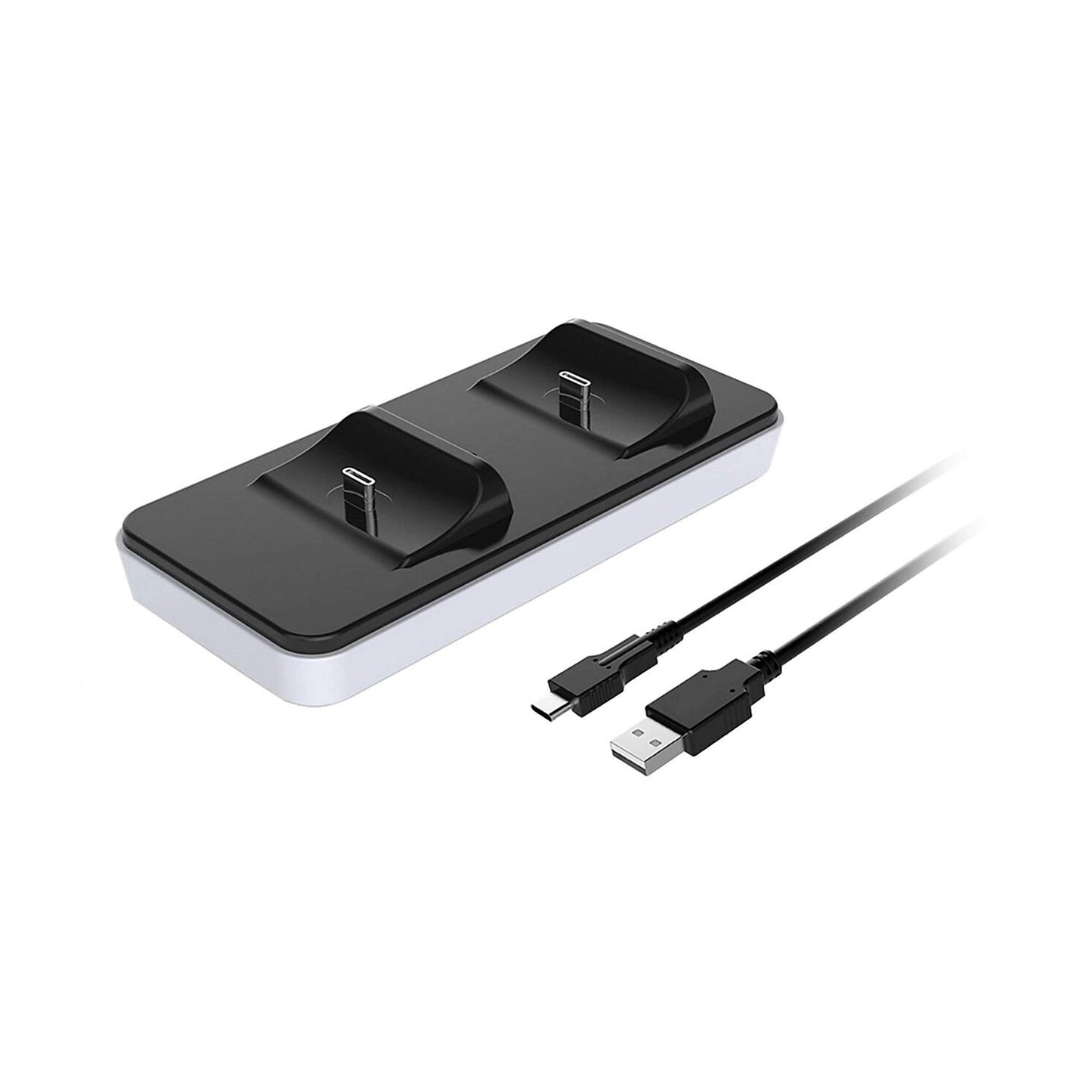 Subsonic PS5 Dual Charging Dock Black and White