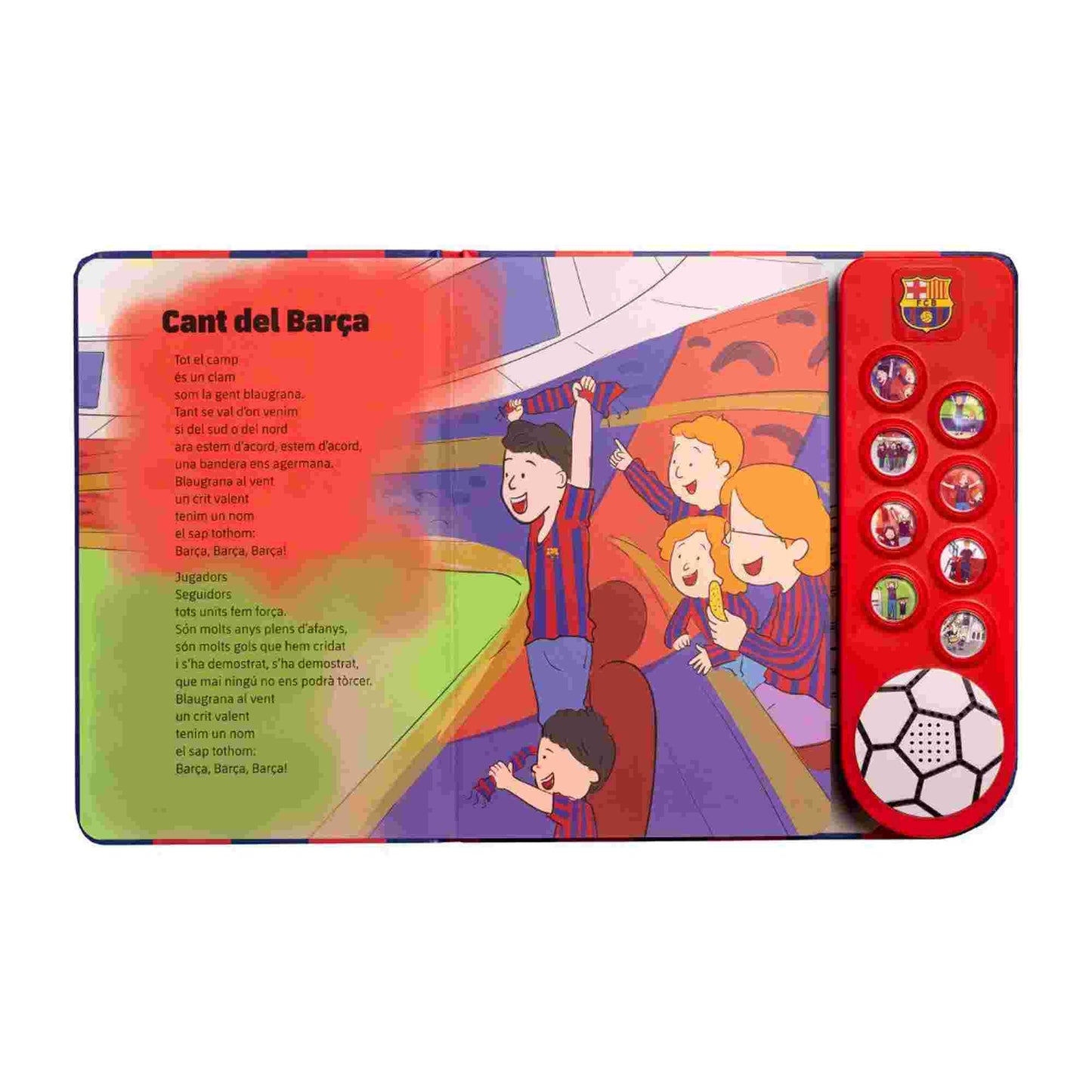 Fans Legacy FC Barcelona Barca Fan Chants Sound Book