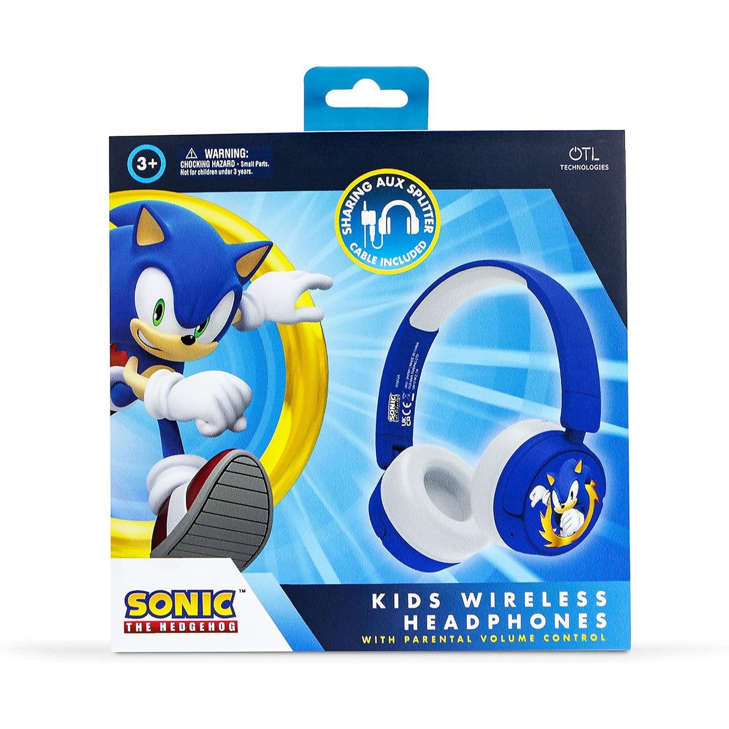 OTL | Sonic The Hedgehog Kids Wireless Headphones