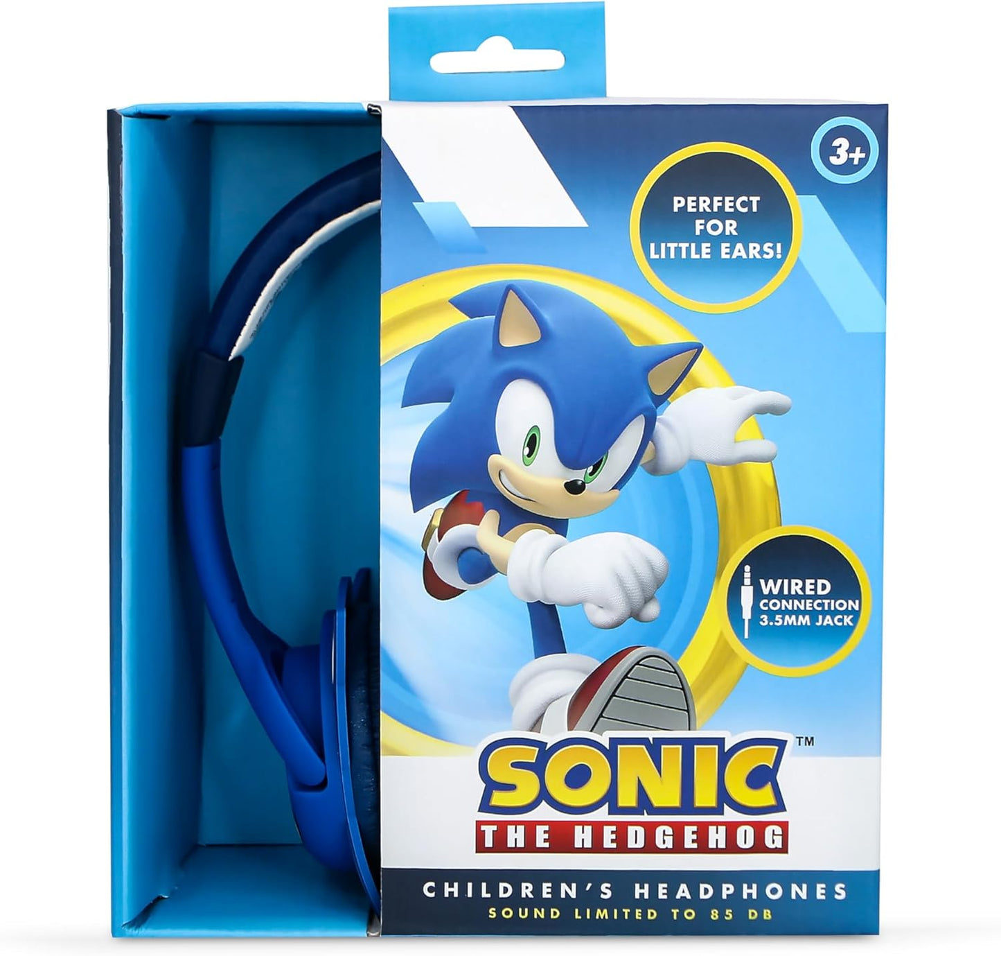 OTL | Sonic The Hedgehog Childrens Headphones with Moulded Ears
