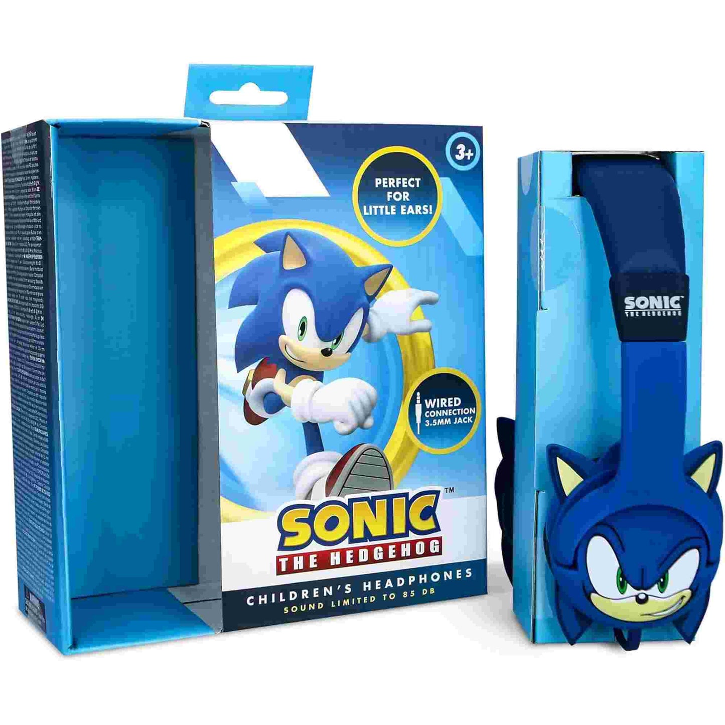 OTL | Sonic The Hedgehog Childrens Headphones with Moulded Ears