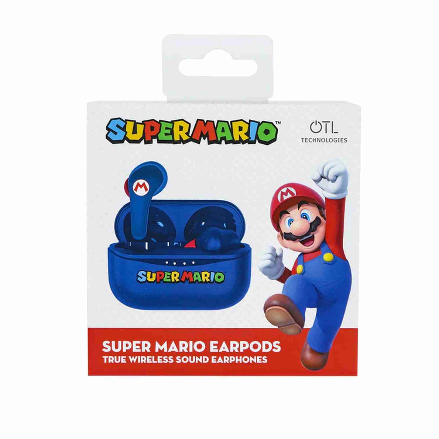 OTL Super Mario Blue Slide Open TWS Earphones