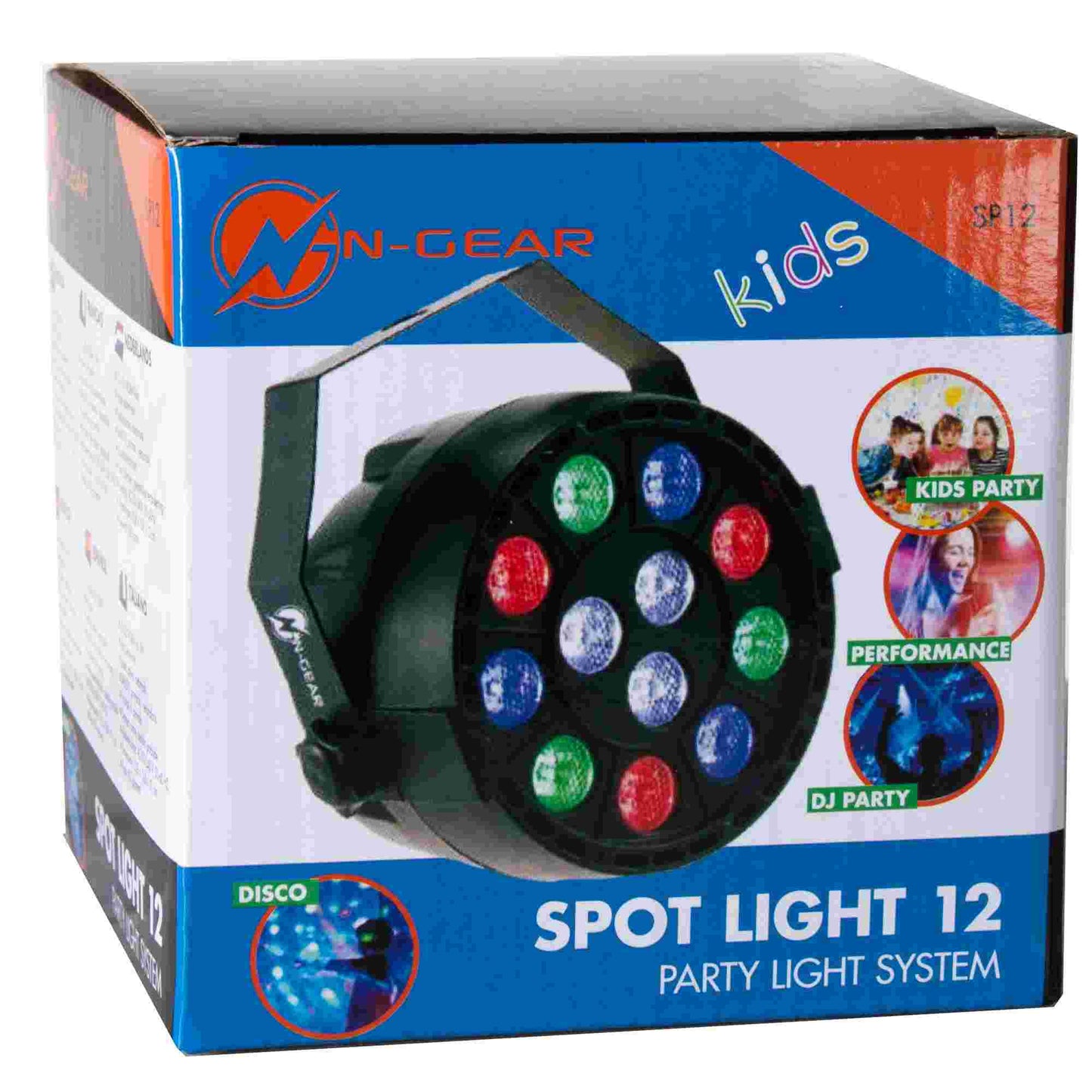 N-Gear | SP12 RGBW LED PAR Spotlight