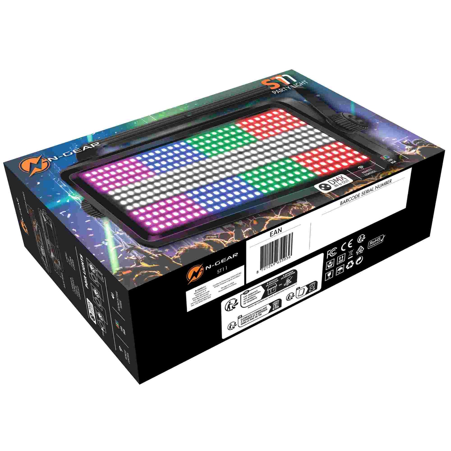 N-Gear | Party Light ST11 Strobe 384 LEDs Light
