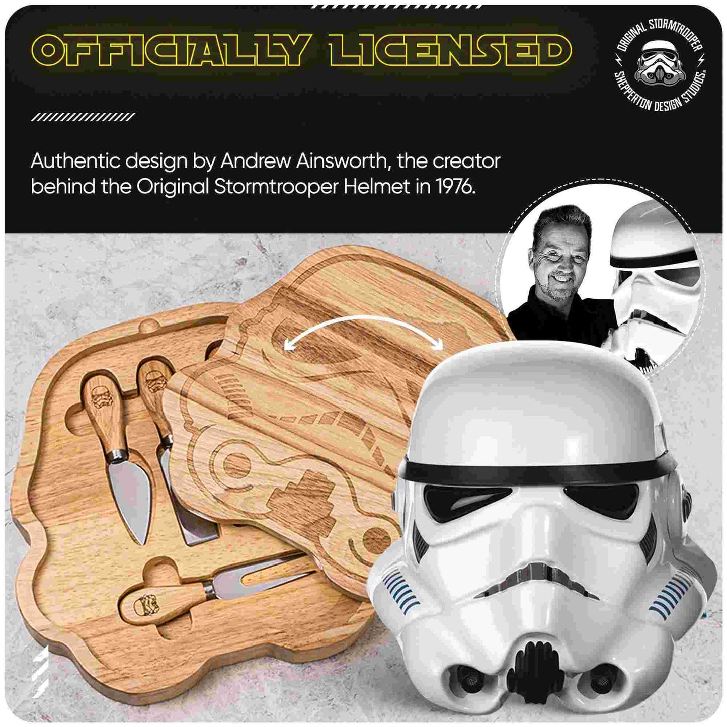 Thumbs Up Star Wars Original Stormtrooper Cheeseboard
