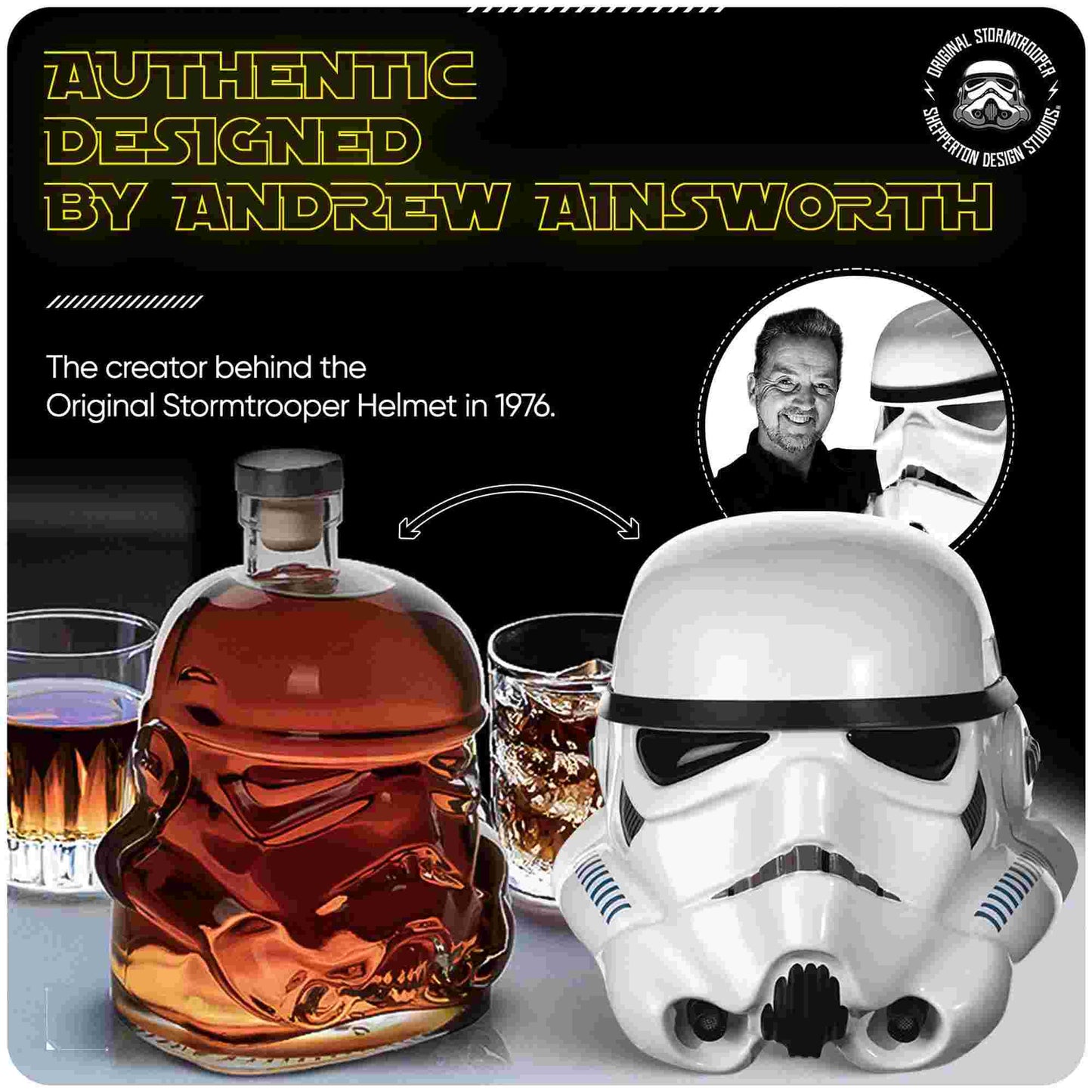 Thumbs Up Star Wars Original Stormtrooper Decanter