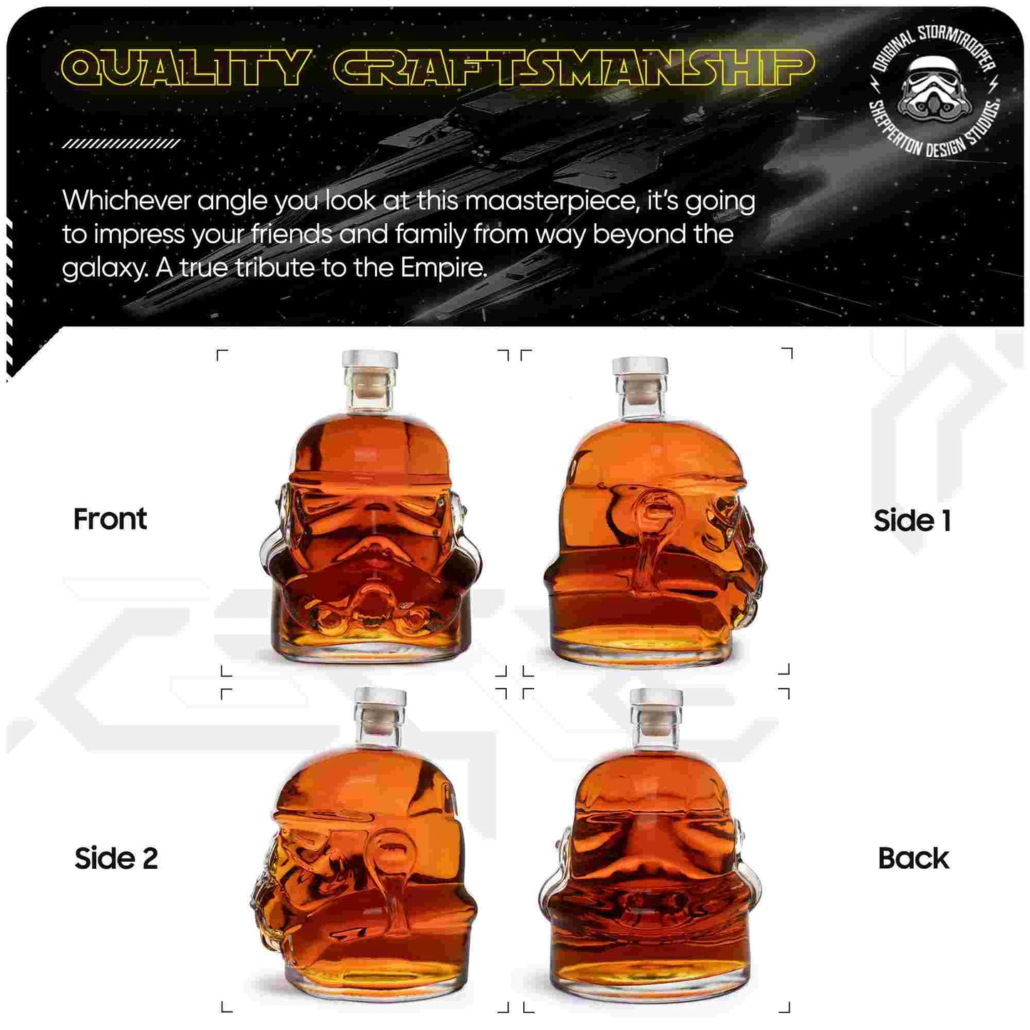 Thumbs Up Star Wars Original Stormtrooper Decanter