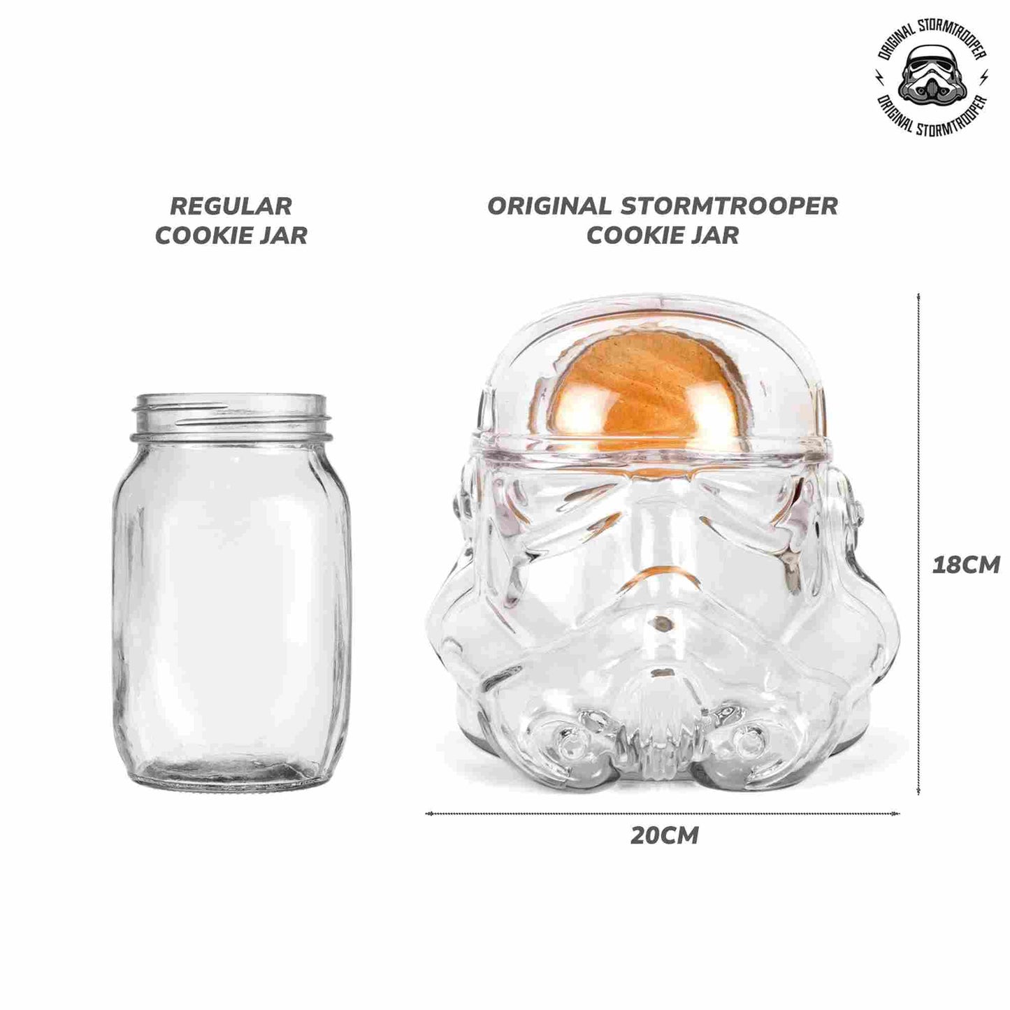Thumbs Up Star Wars Original Stormtrooper Cookie Jar/Terrarium