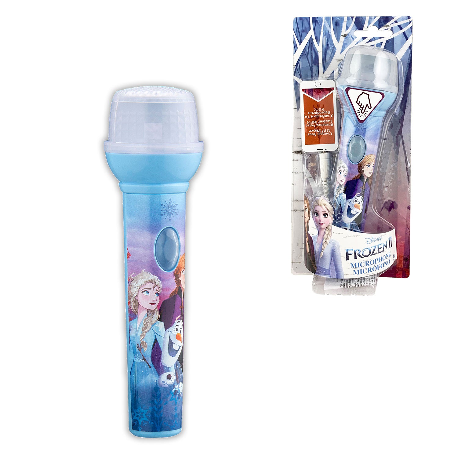 Frozen magical mp3 store microphone