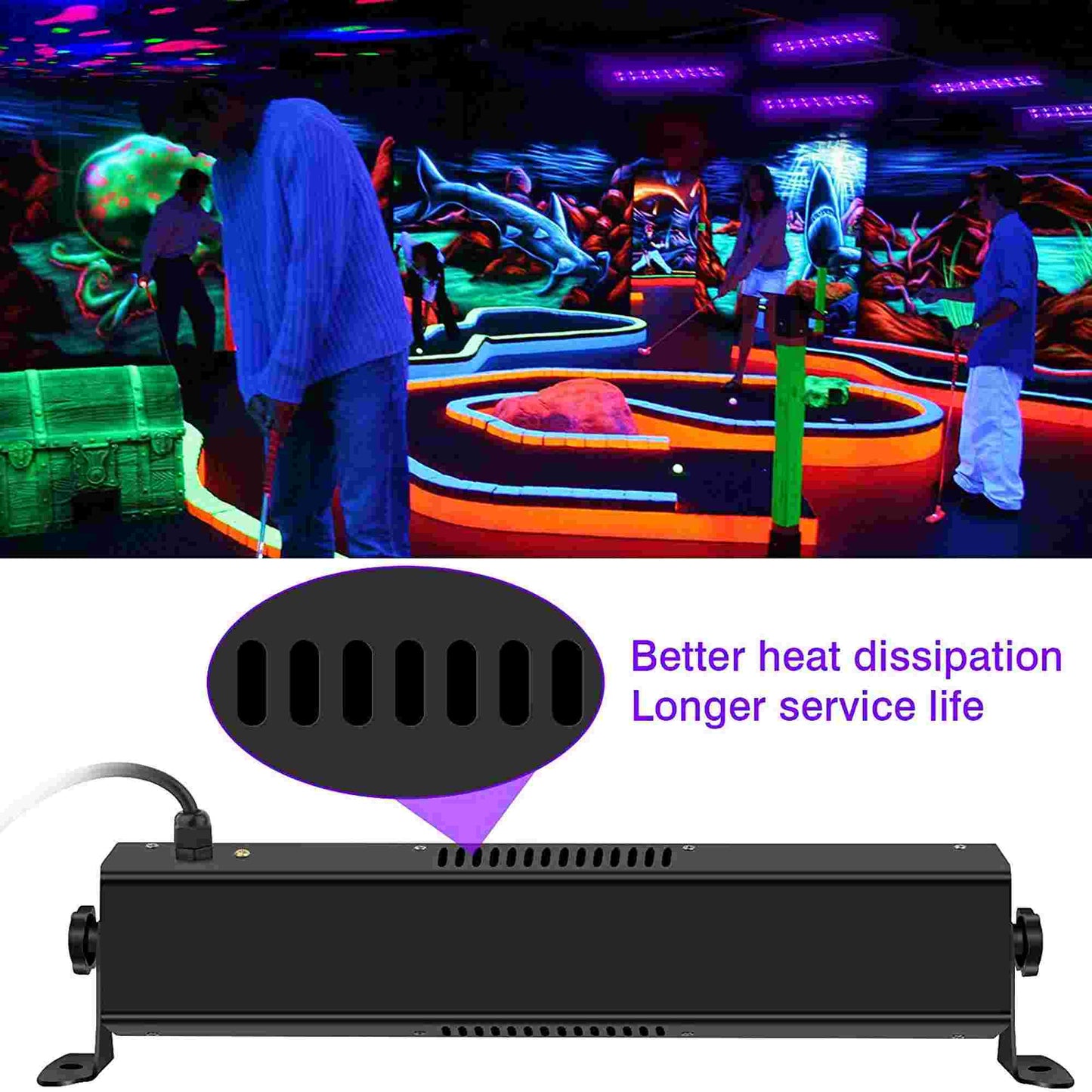 N-Gear | UV21 Party Light UV Light