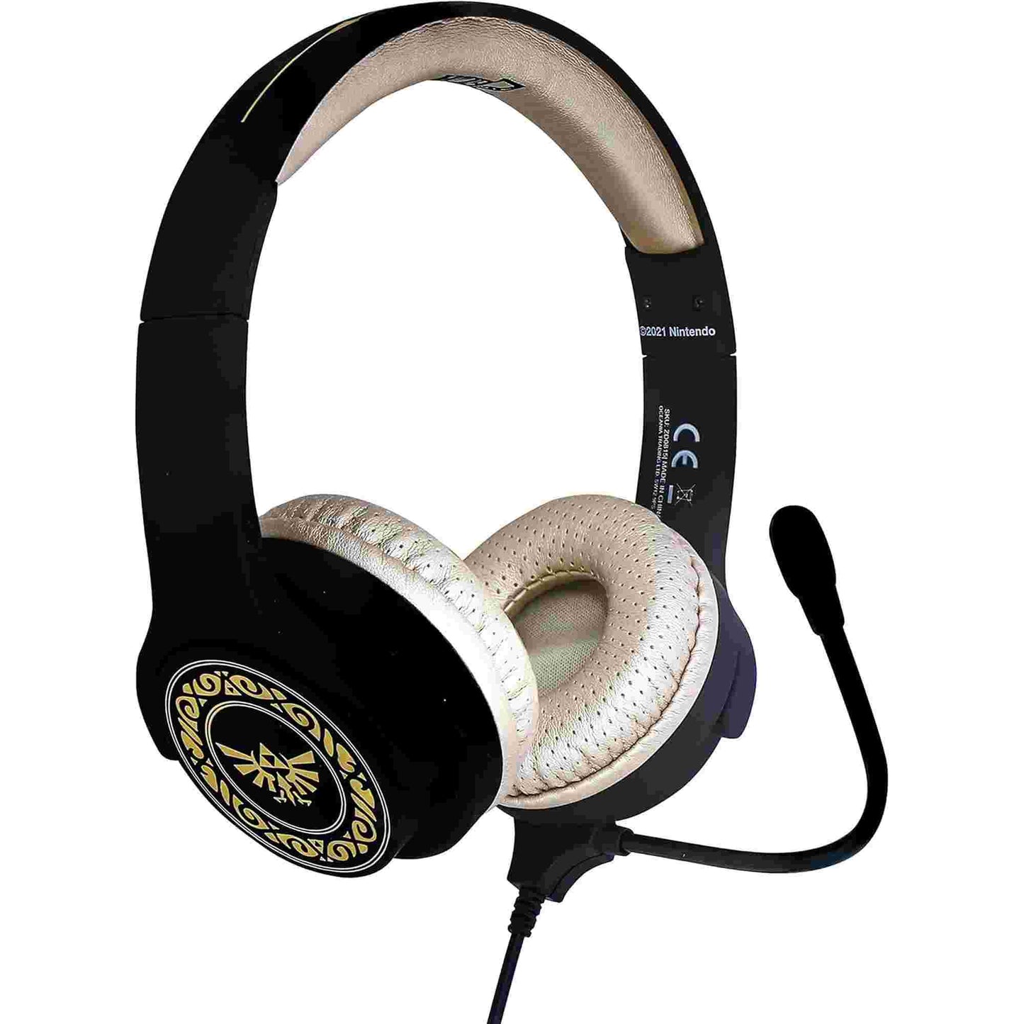 OTL Zelda Crest Kid's Wired Headphones with Microphone