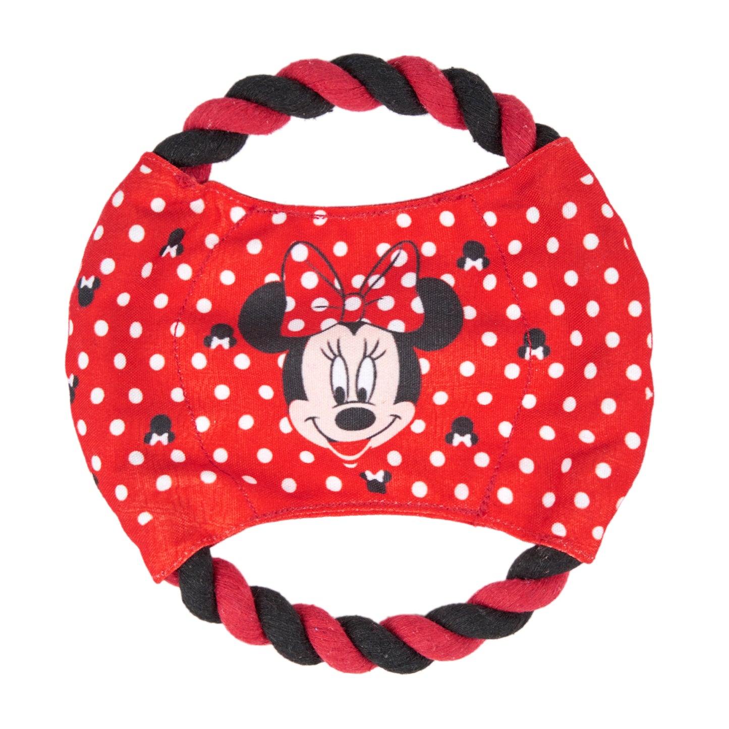 Minnie Mouse | Whistling Frisbee and Rope Dog Toy - xploregifts