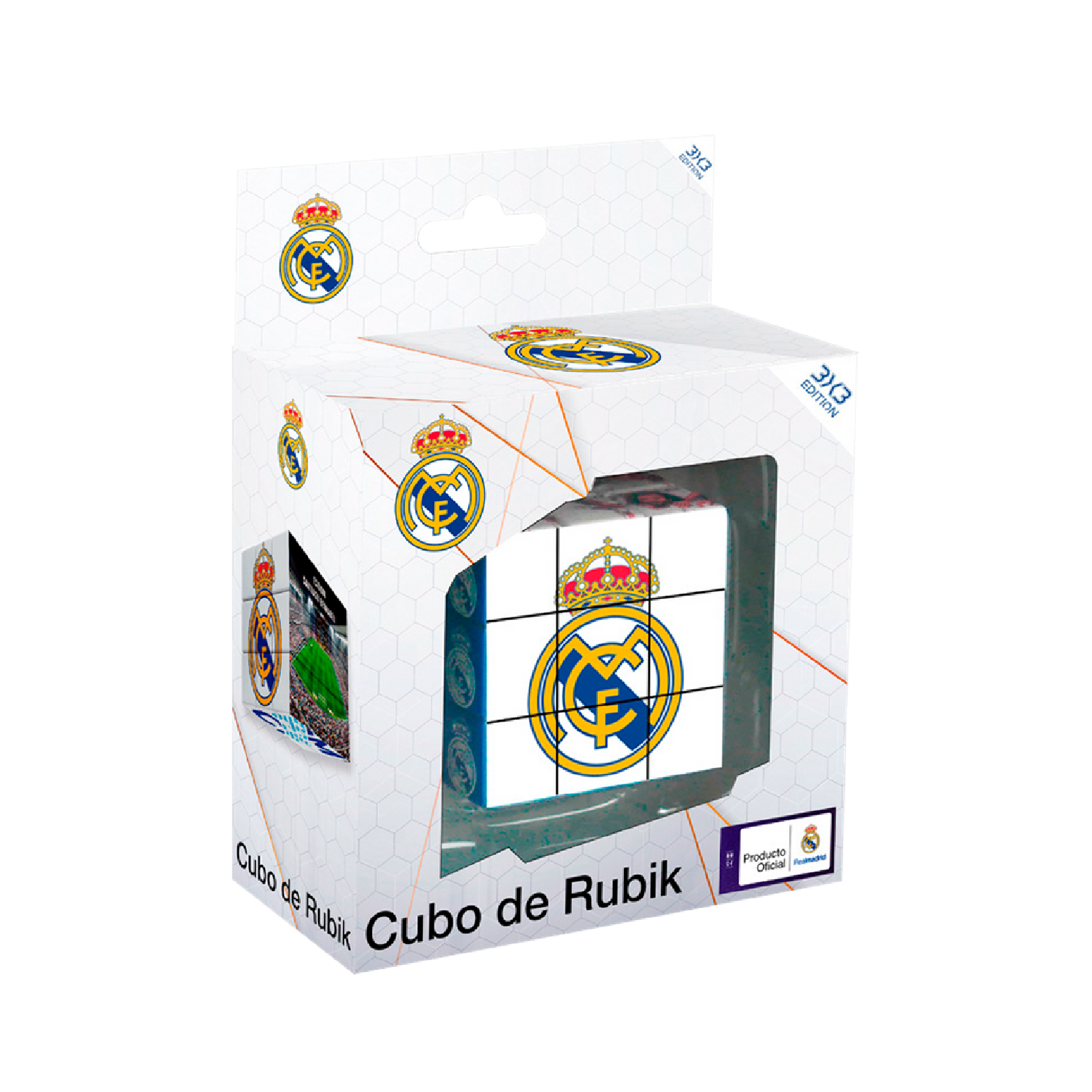 Real Madrid Team Crest Rubik Cube - xploregifts