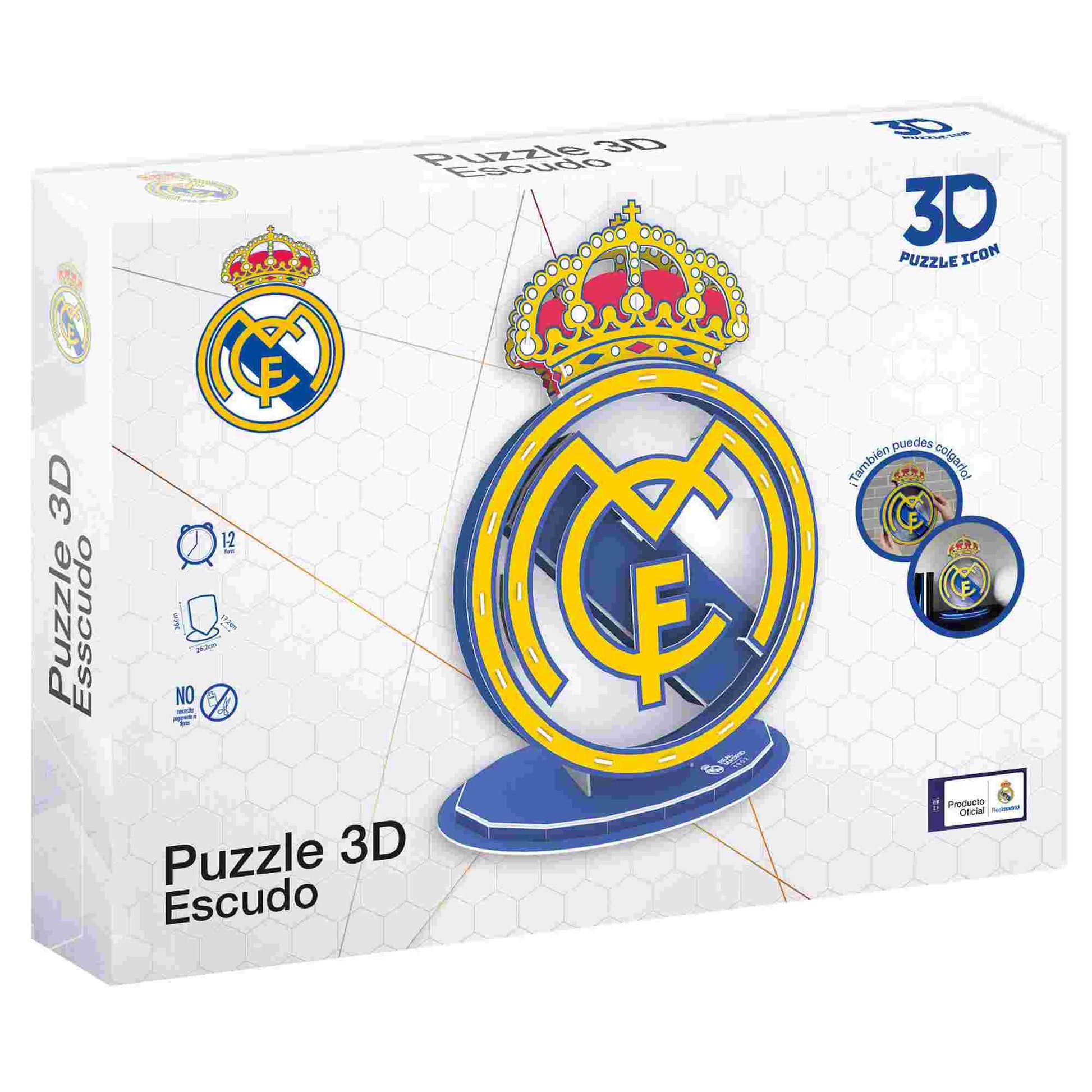 Banbo | Real Madrid Crest 3D Puzzle