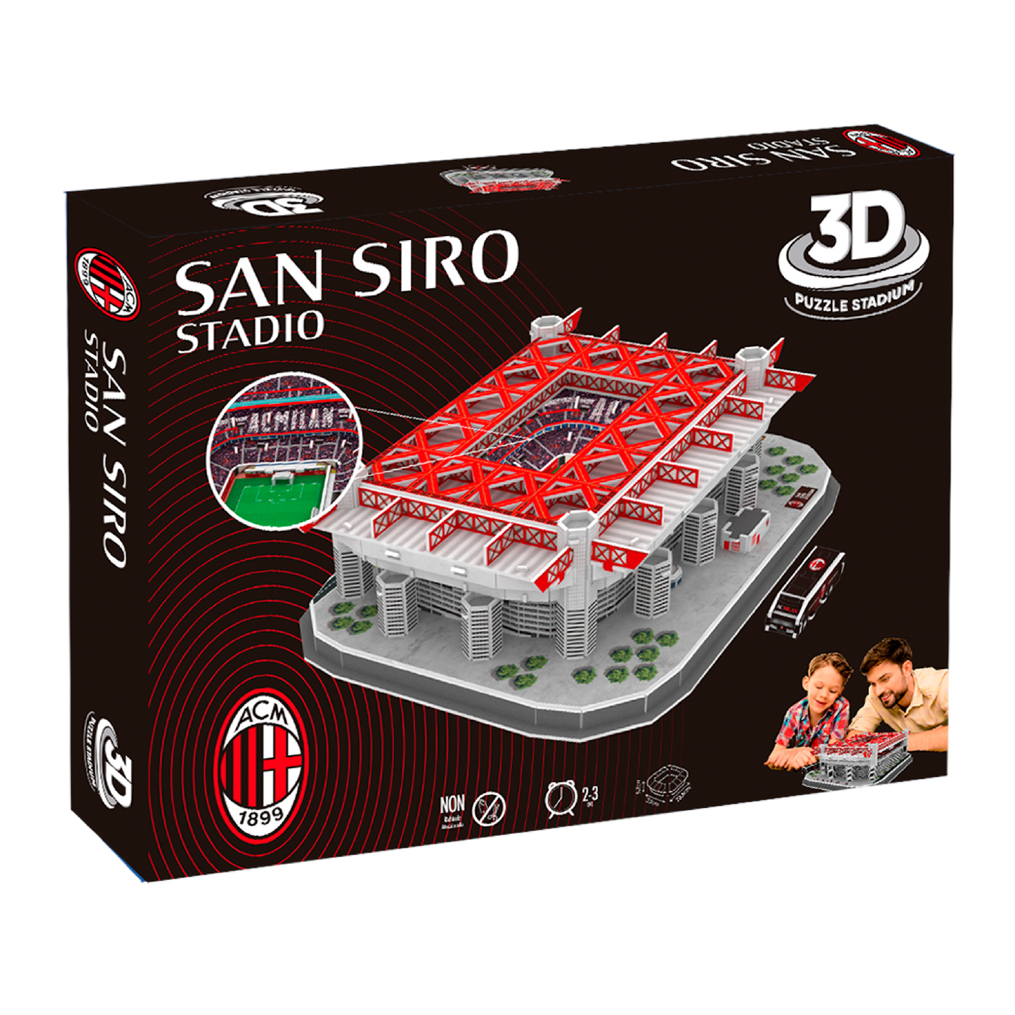 AC Milan | San Siro 3D Stadium - xploregifts