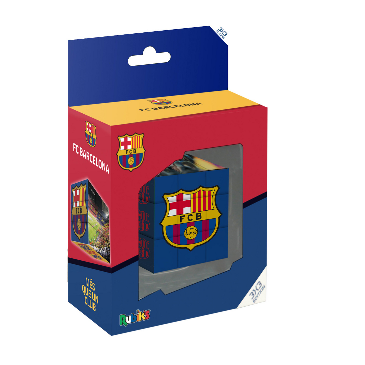 FC Barcelona Team Crest Rubik Cube - xploregifts