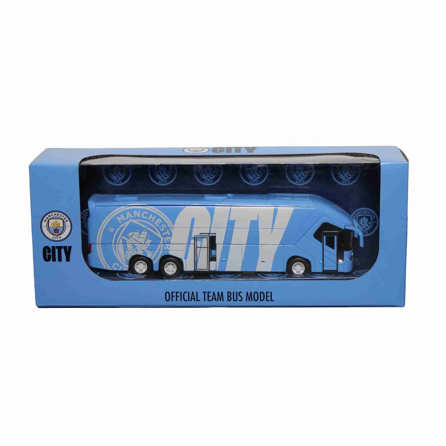 Banbo | Manchester City Bus Model Football Team Coach Toy
