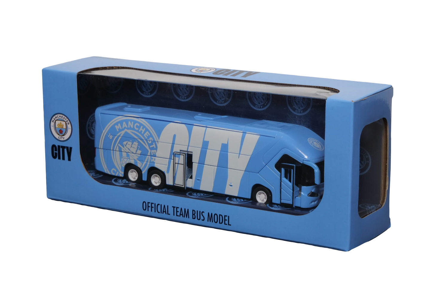 Banbo | Manchester City Bus Model Football Team Coach Toy
