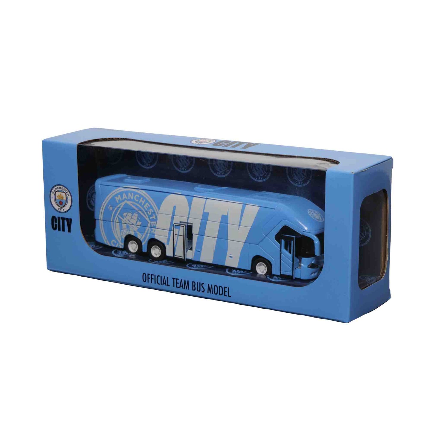 Banbo | Manchester City Bus Model Football Team Coach Toy