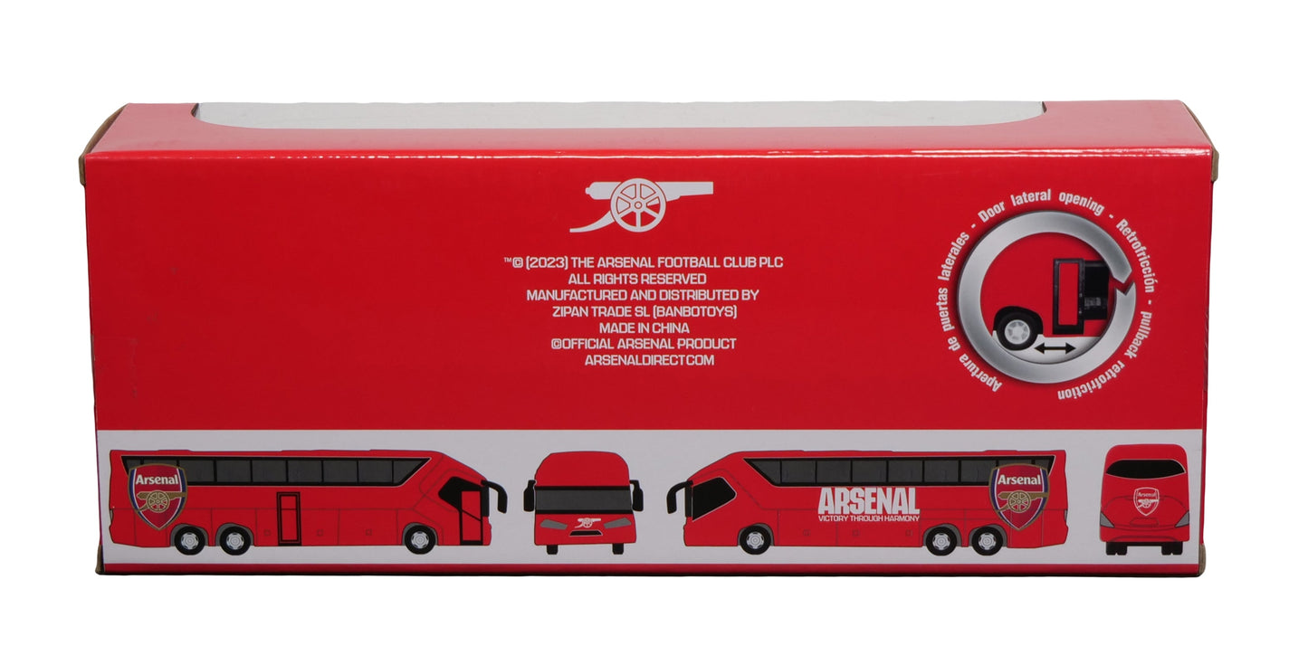 Banbo | Arsenal Bus Model Football Team Coach Toy