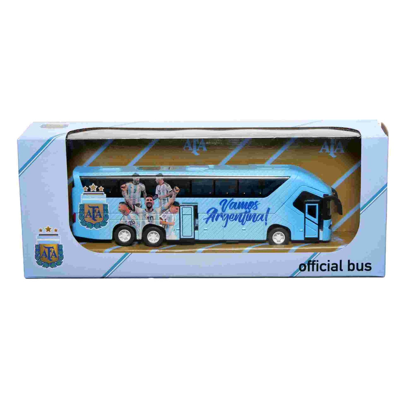 Banbo | Argentina Bus Model Football Team Coach Toy