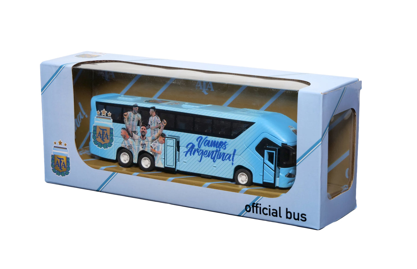 Banbo | Argentina Bus Model Football Team Coach Toy