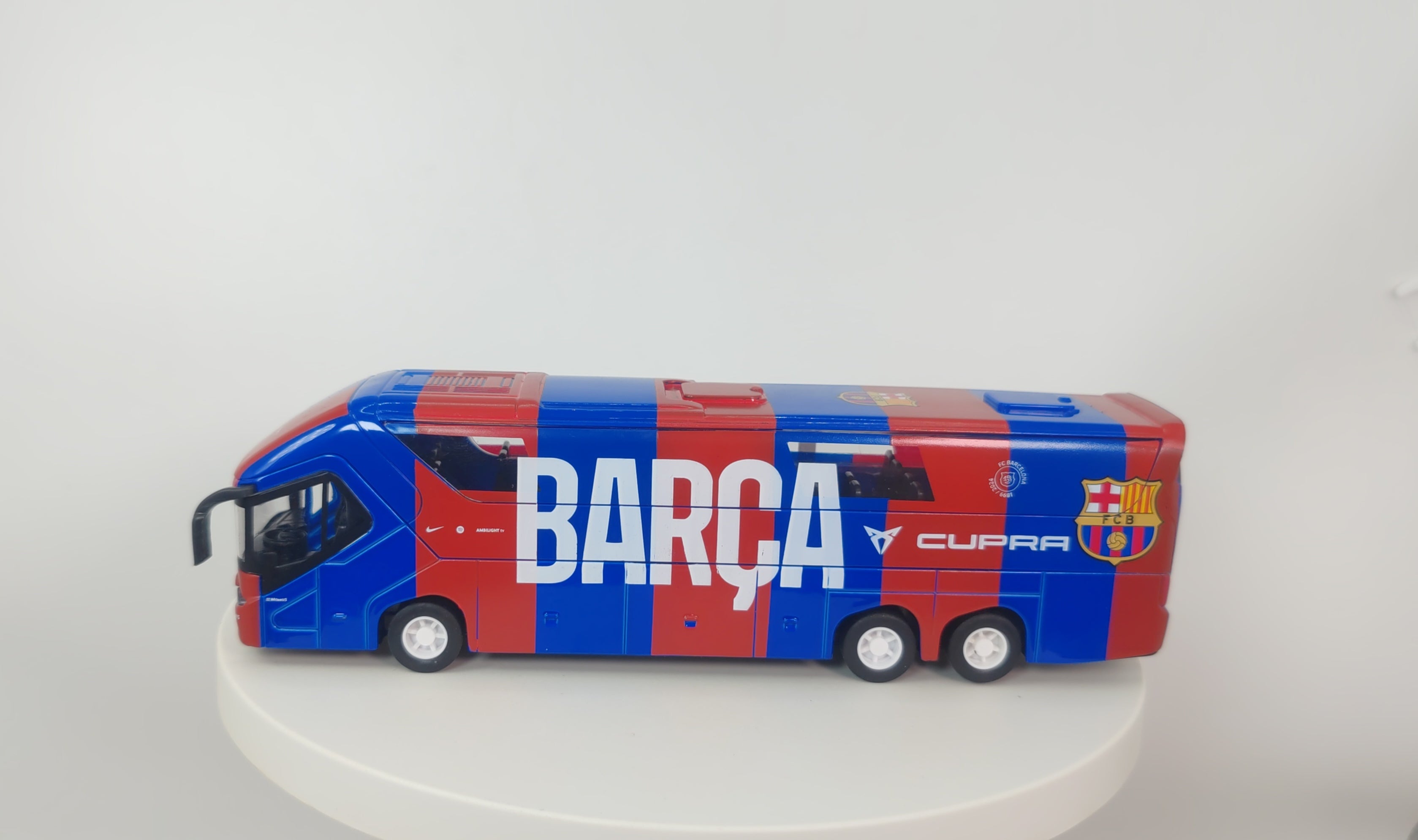 Banbo | FC Barcelona Bus Model Football Team Coach Toy