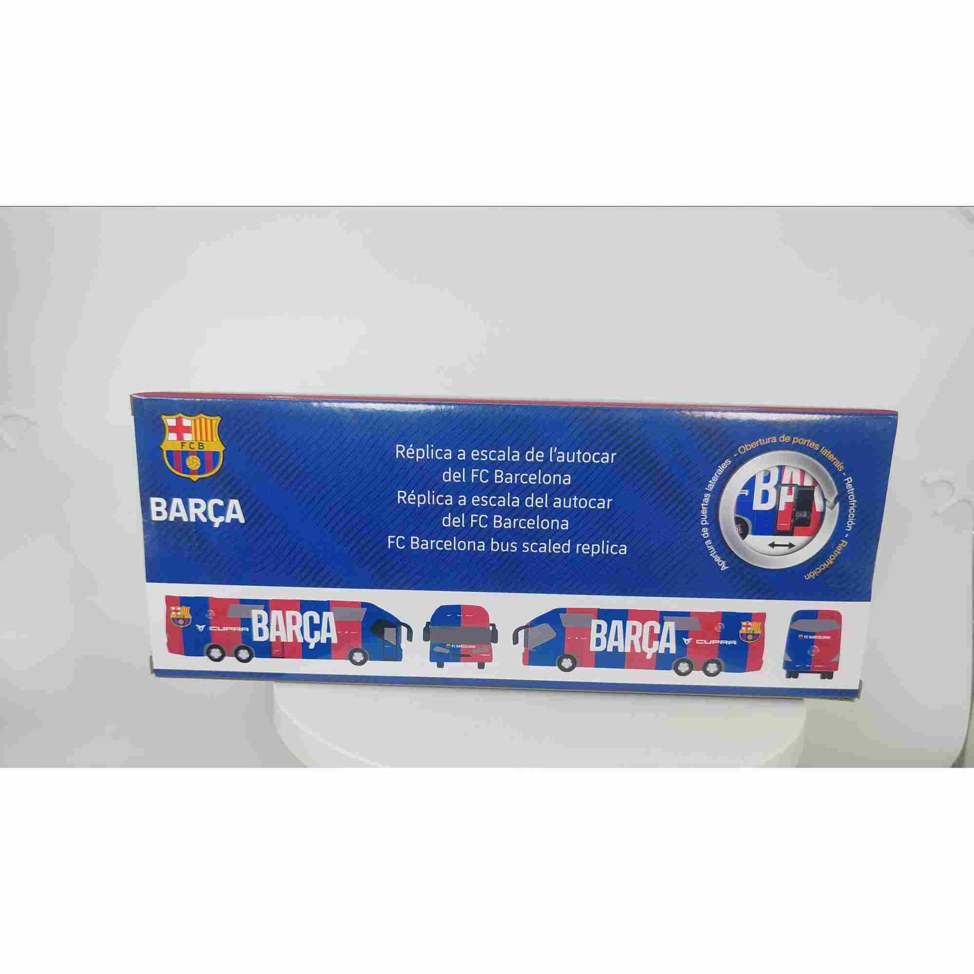 Banbo | FC Barcelona Bus Model Football Team Coach Toy