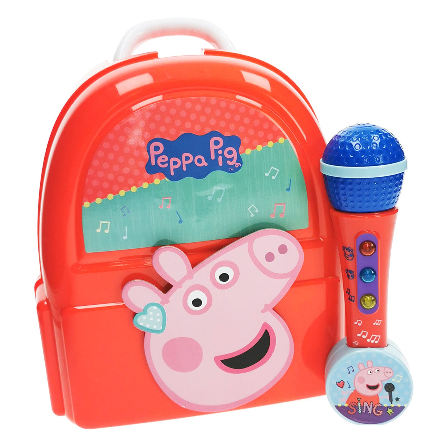 Peppa Pig | Microphone & Backpack - xploregifts