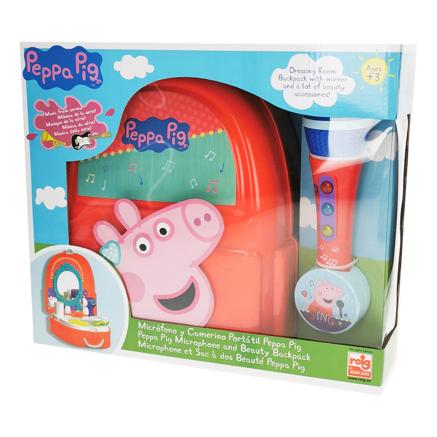 Peppa Pig | Microphone & Backpack - xploregifts