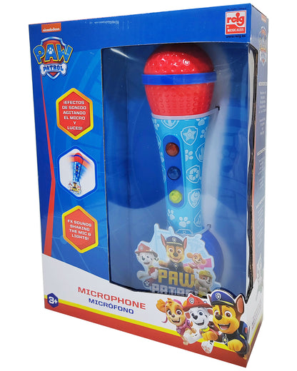 Paw Patrol | Microphone With Built In Songs And Lights - xploregifts