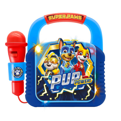 Paw Patrol: Mighty Pups | Karaoke Machine With Microphone - xploregifts