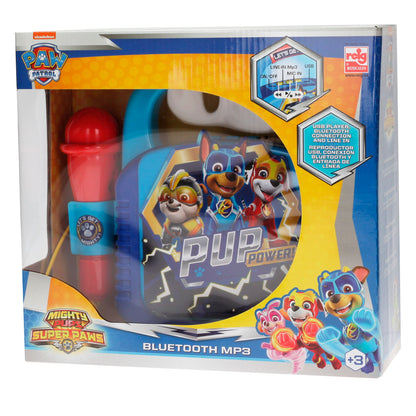 Paw Patrol: Mighty Pups | Karaoke Machine With Microphone - xploregifts