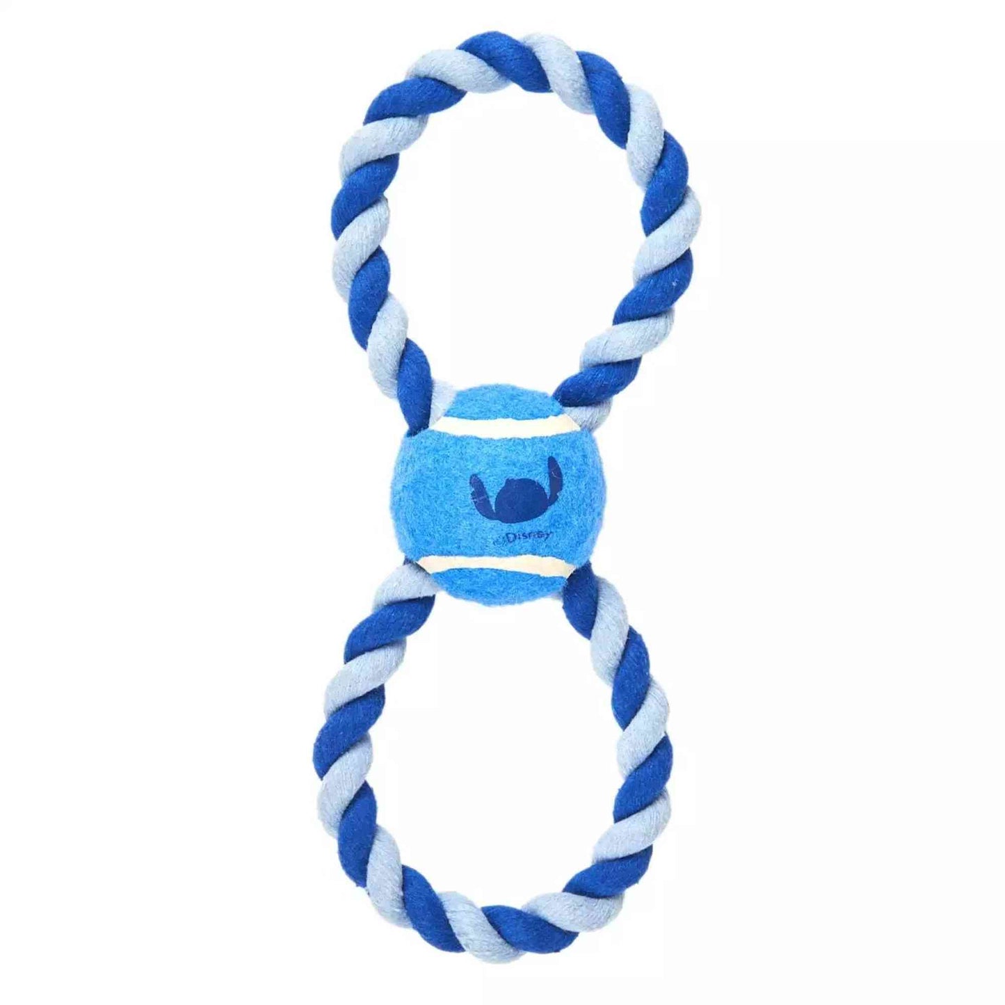 Cerda | Disney Stitch Tennis Ball Rope Dog Toy
