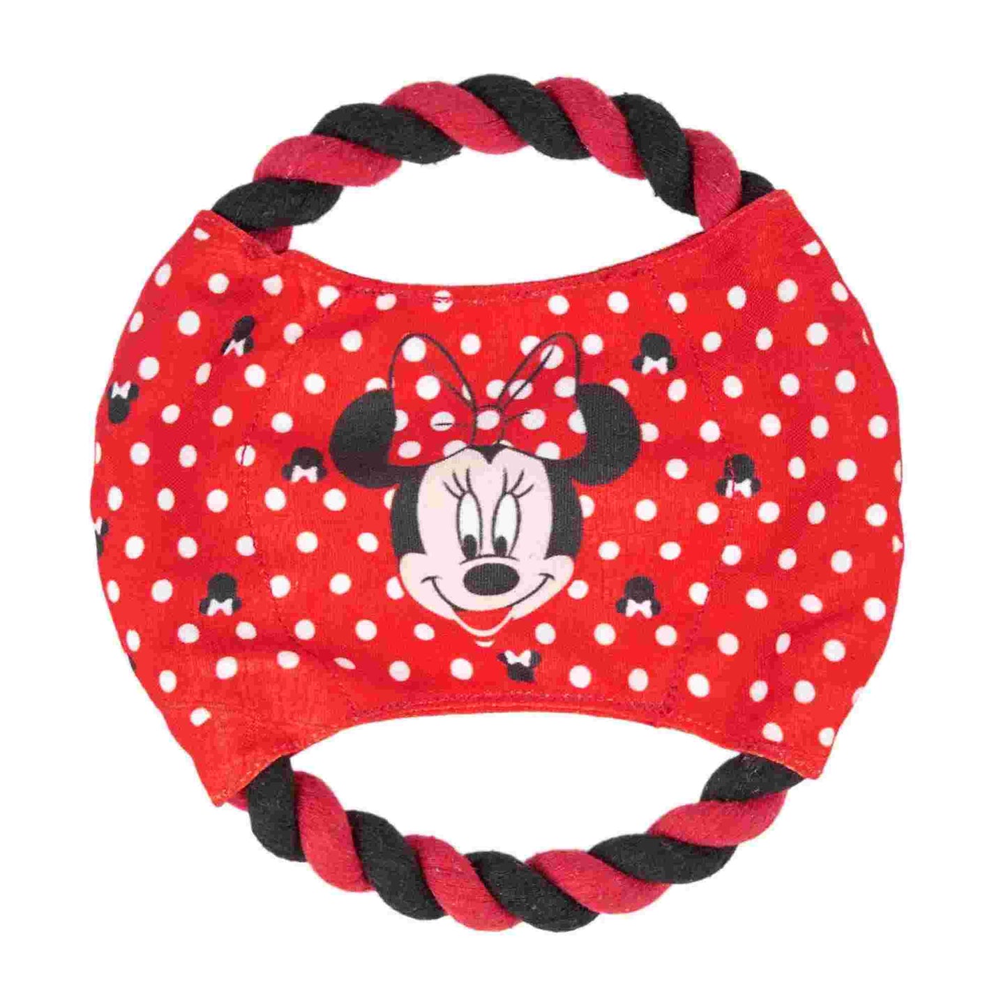 Cerda | Minnie Mouse Rope Frisbee Dog Toy
