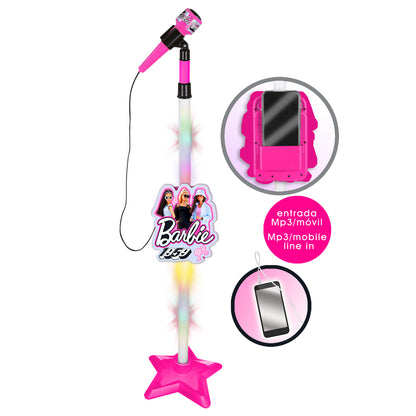 Barbie | Microphone With Stand - xploregifts