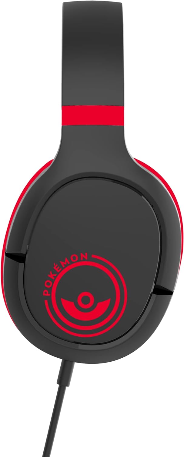 Pokemon | Pokeball Black / Red Pro G1 Gaming headphones