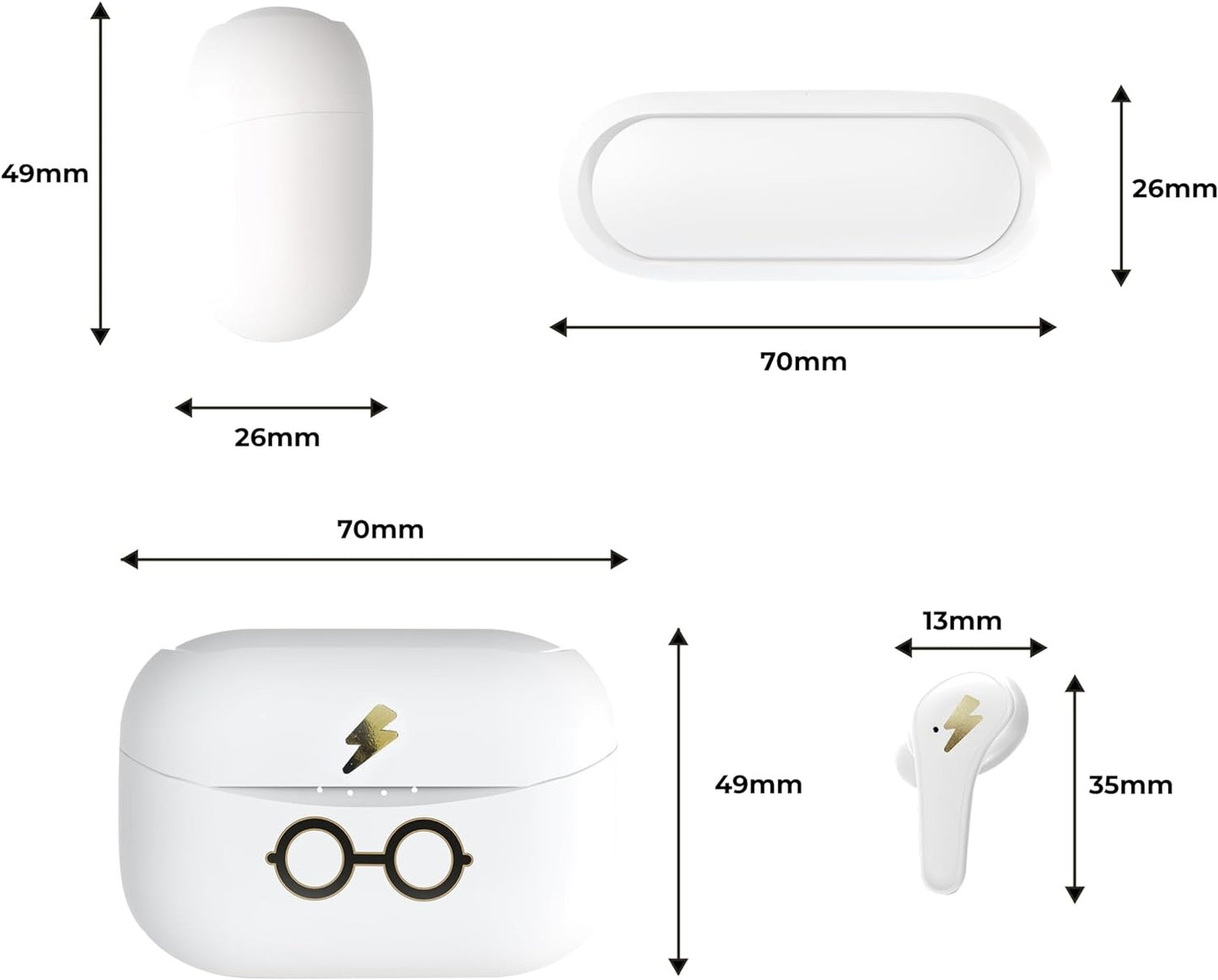 Harry Potter | Bluetooth Wireless Earpods & Charge Case