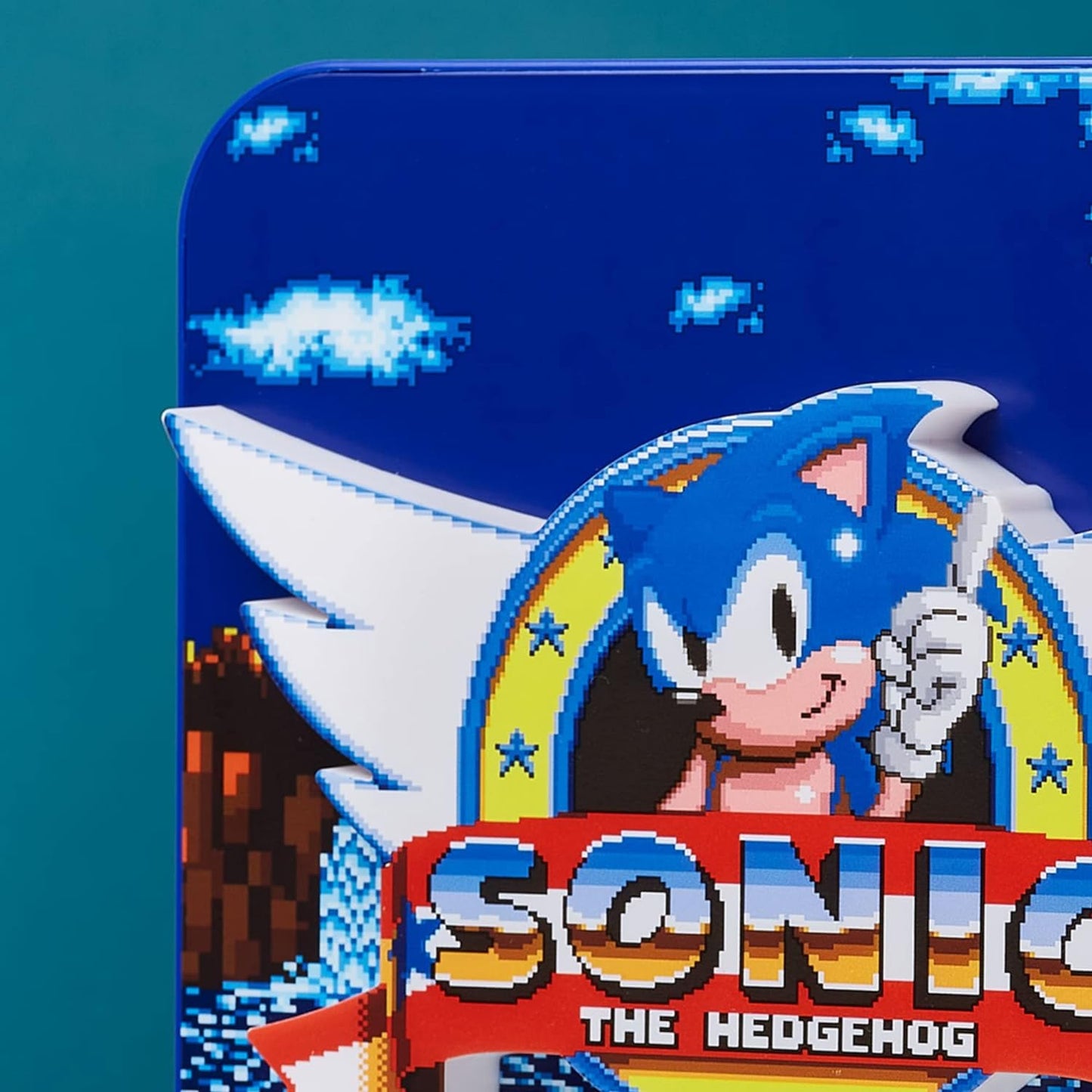 Sonic the Hedgehog | 8-Bit 3D Desk Lamp / Wall Light