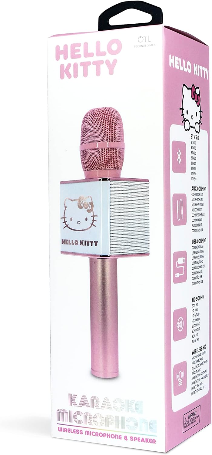 Hello Kitty | Karaoke Microphone With Bluetooth Speaker - xploregifts