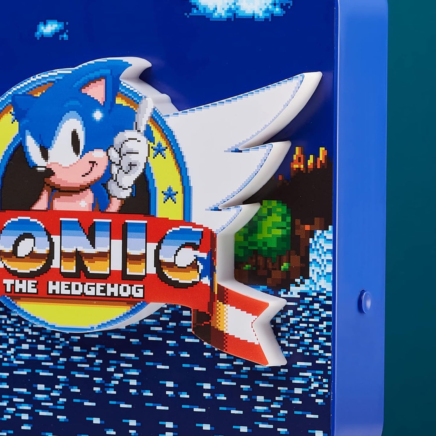 Sonic the Hedgehog | 8-Bit 3D Desk Lamp / Wall Light