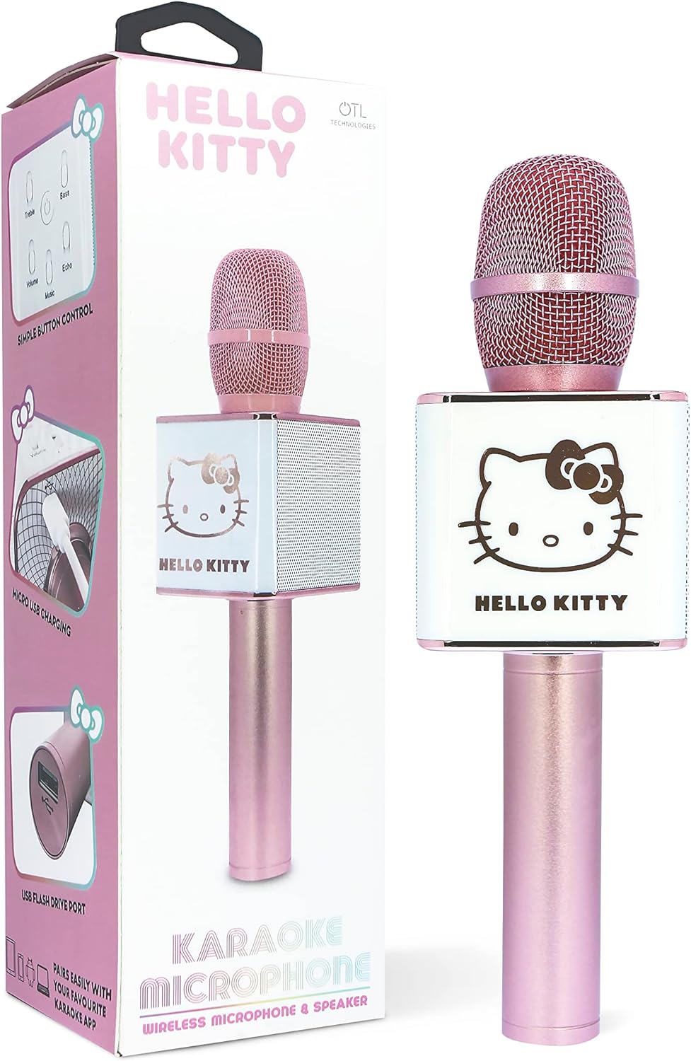 Hello Kitty | Karaoke Microphone With Bluetooth Speaker - xploregifts