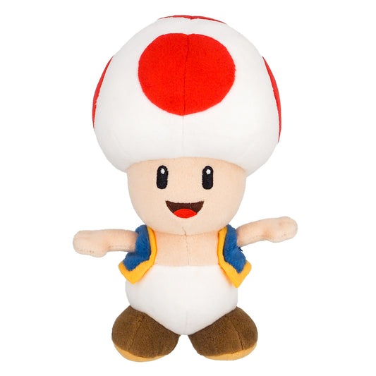 SAN-EI | Nintendo Super Mario Toad Plush Small