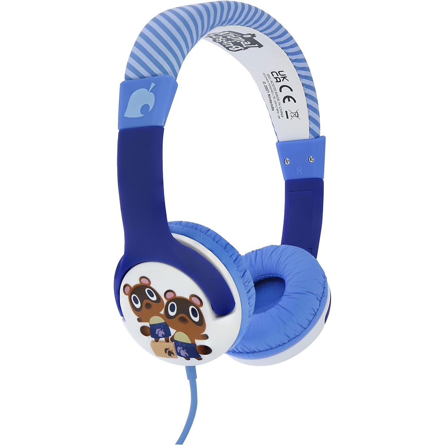 Animal Crossing | Timmy & Tommy Adjustable Kids Wired Headphones