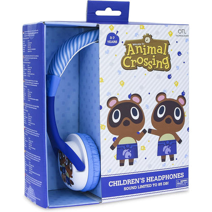 Animal Crossing | Timmy & Tommy Adjustable Kids Wired Headphones