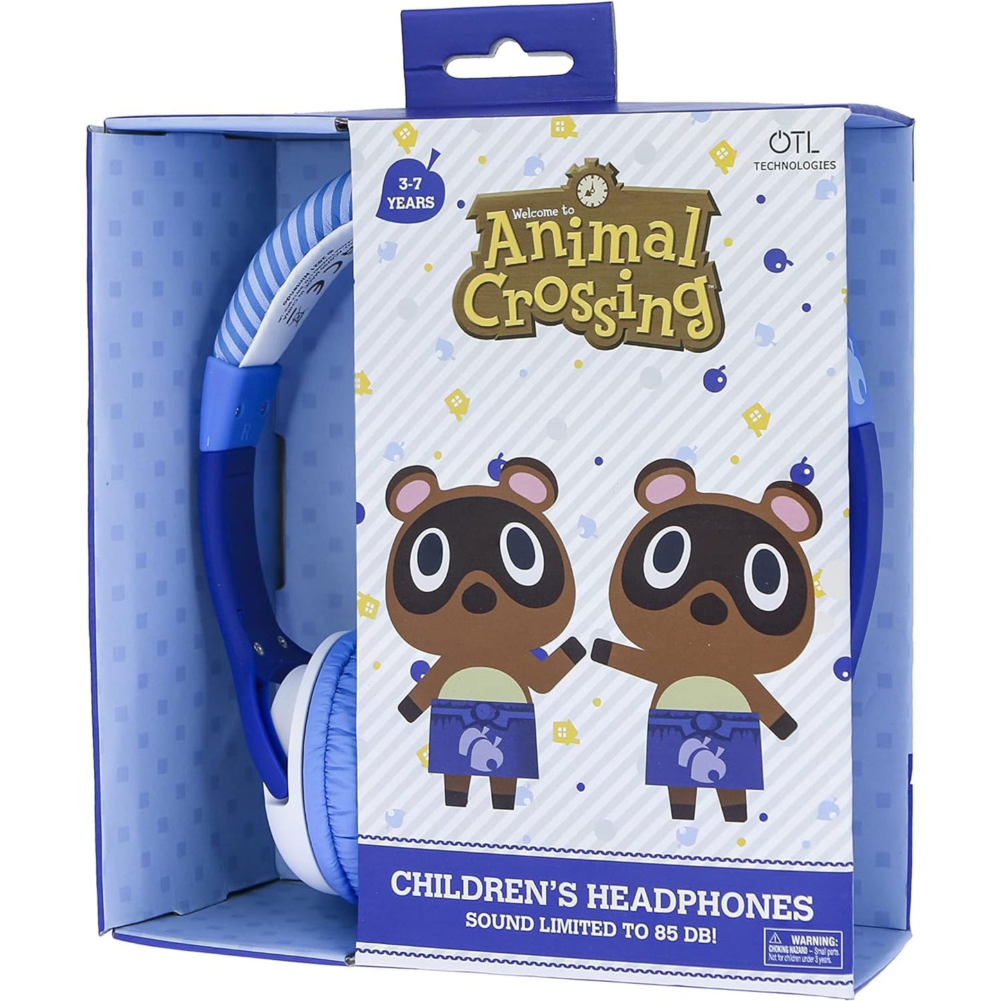 Animal Crossing | Timmy & Tommy Adjustable Kids Wired Headphones